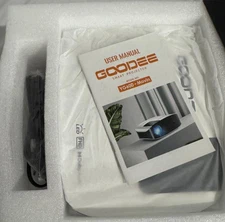 GooDee Smart 4K Projector with 5G WIFI and Bluetooth (A4)