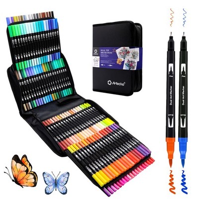 Artecho 120 Colors Markers for Adult 120 Count (Pack of 1), 120 colors