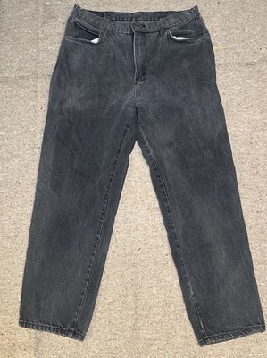Route66 Jeans Mens (Fit 32x28) Black Denim Y2k Vintage Grunge Talon 90s