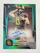 2025 Bowman Chrome U Sawyer Robertson Auto Green Refractor #83/99 📈📈