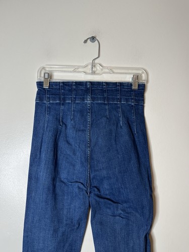 Pantalones de mezclilla Free People Jayde acampanados para mujer talla 28 - Imagen 7 de 10