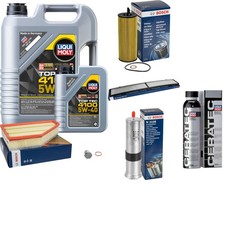 Bosch Controllo Set 6L Liqui Moly Top Tec 4100 5W-40 per BMW X1 Xdrive18d -