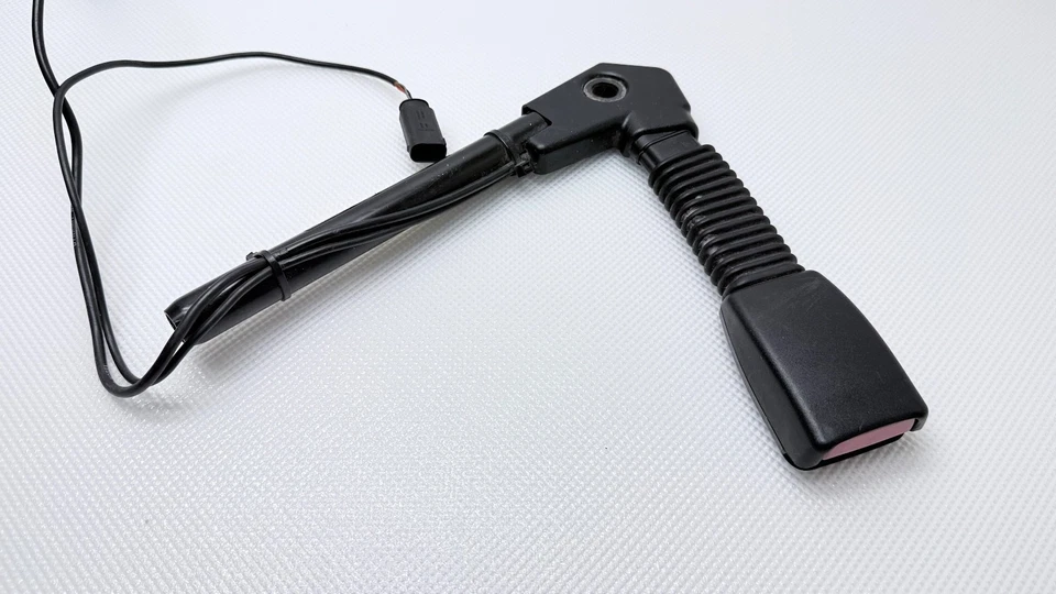 Mini Cooper 2002 2003 2004 2005 hebilla de cinturón de seguridad delantero izquierdo 72111485968 OEM Foto 2 de 4