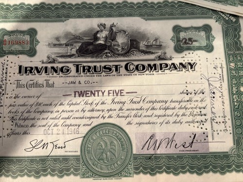 Lotto di 12 certificati stock vintage consegnati -uomo grotta-decorazione ufficio-artigianato - Foto 3 di 5