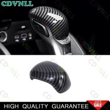 Cubierta de perilla de cambio de marchas de consola central de fibra de carbono ABS para Chevy Trax 2023-2026