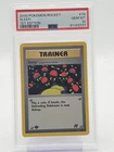 SLEEP! 2000 POKEMON TEAM ROCKET 1ST EDITION TRAINER #79 PSA 10 Q1860