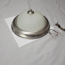 Progress Lighting 1-Light Brushed Nickel Flus...