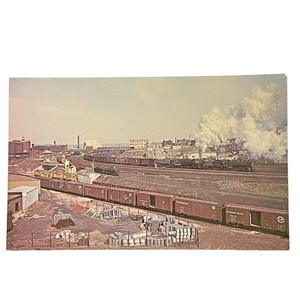 1971 Vtg Vanishing Vistas Union Pacific Railroad Color photo JT-295 J5891 Train
