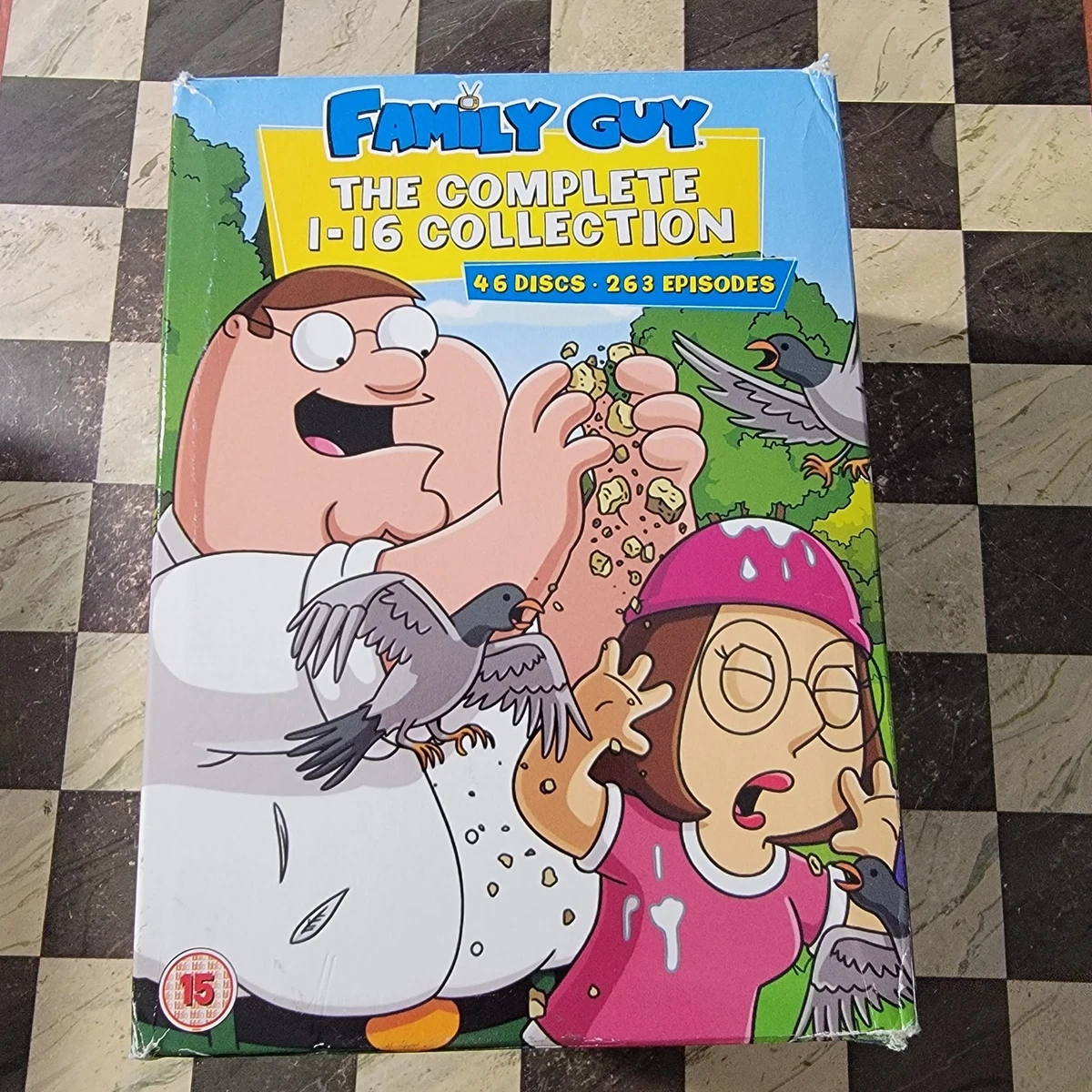 FAMILY GUY : THE COMPLETE SERIES Seasons 1-16 DVD 46 Disc Set Pal