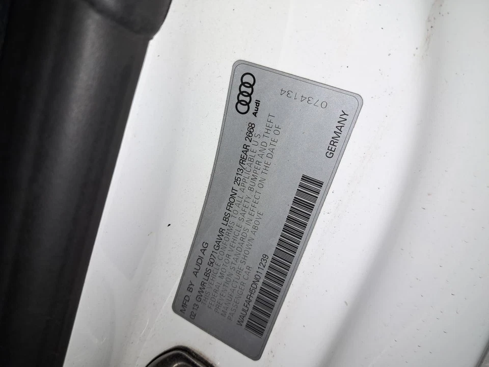 Alternador 2013 A5 Audi Sku#4258138 Foto 4 de 4