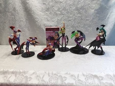 Anime PVC Figures Darkstalkers Vampire Saviors Morrigan & Lilith SET Yamato