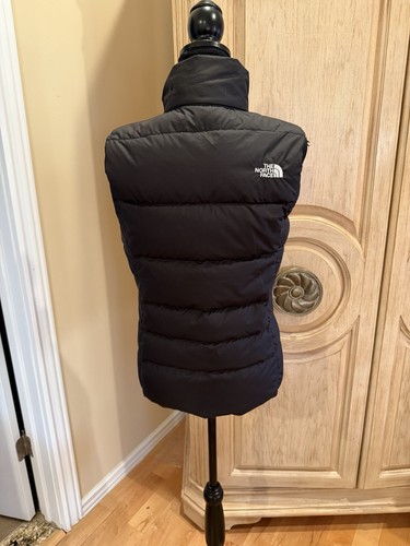 The North Face Aconcagua 550 Fill Down Puffer Vest Womens Sz S Black - Picture 3 of 4