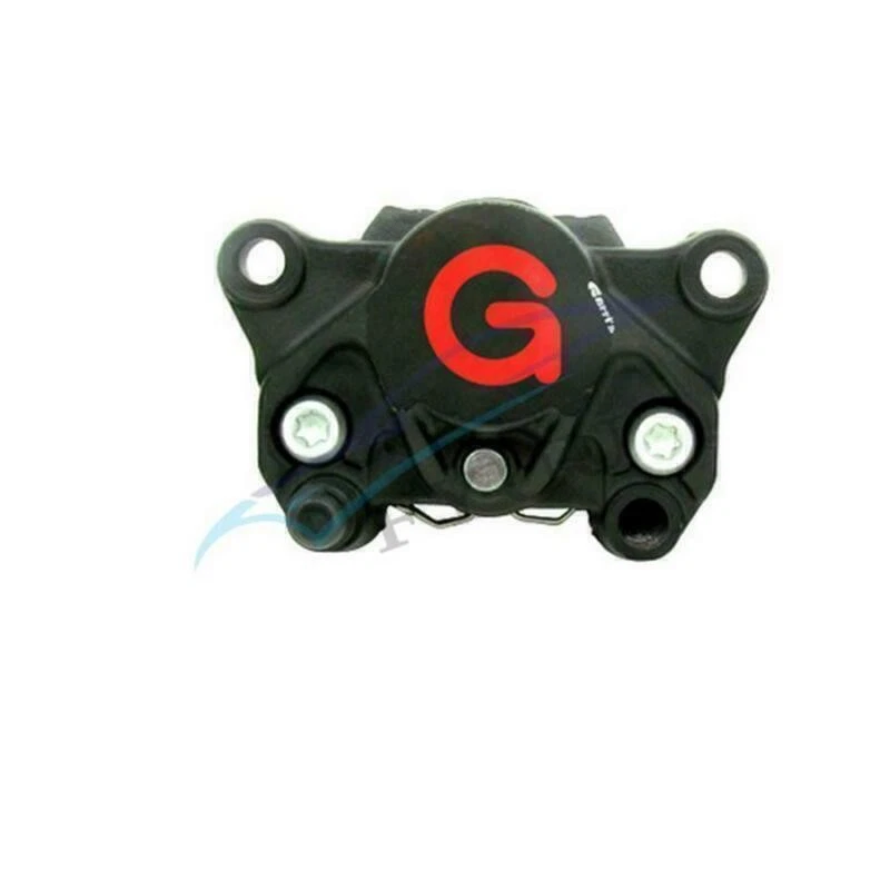 Pinzas de freno de aleación de aluminio para moto scooter con 34 mm*2 pistones para Yamaha Honda Foto 4 de 4