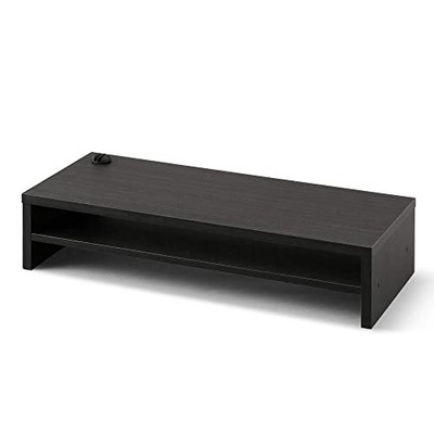 Iris Ohyama Schreibtisch-Clearing Monitorständer 59 cm breit mit Aufbewahrung...