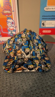 FALLOUT VAULT BOY VELVET HAT BETHESDA SNAPBACK HAT