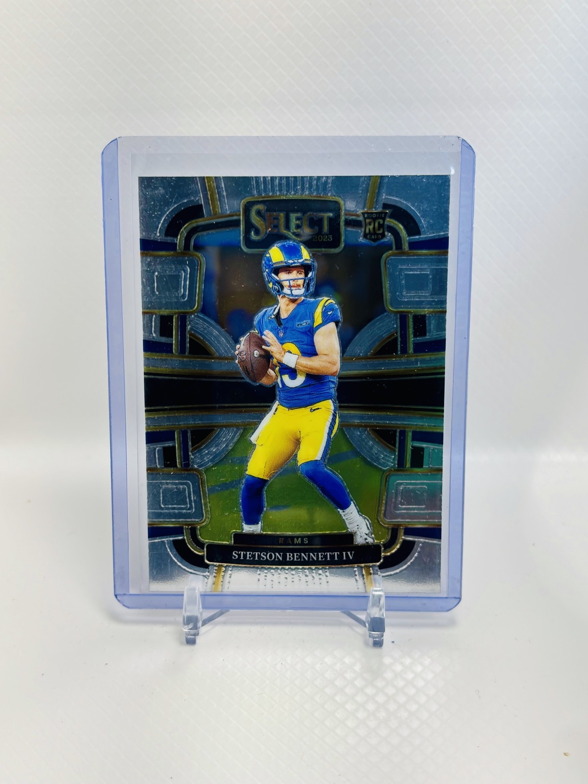 2023 Panini Football Select Stetson Bennett IV #55 RC Concourse Los Angeles Rams