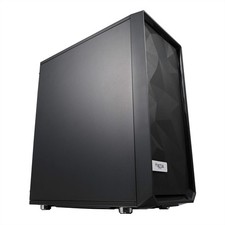 Fractal Design Meshify C - Compact Mid Tower Computer Case - Open ATX Layout- Hi