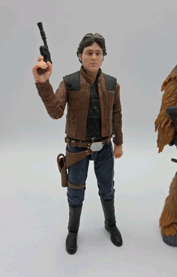 Hasbro Star Wars Solo Black Series Goggles Chewbacca, Landon, & Han Solo Lot - Image 2 of 4