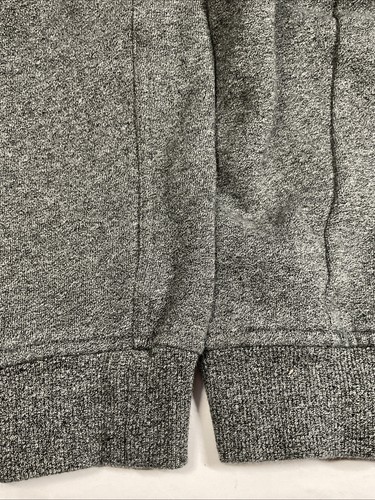 Lululemon Damengröße 8 Scuba Jogginghose meliert gesprenkelt schwarz hoher Bund Fleece - Bild 10 von 11