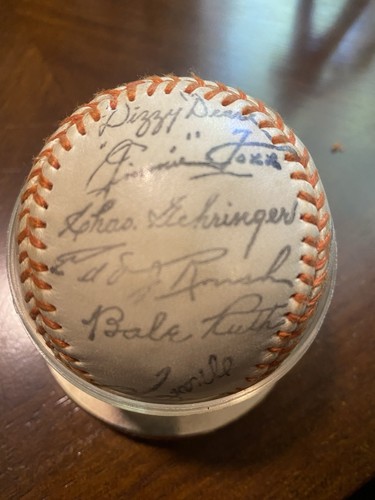 The 1939 Detroit Tigers Baseball Babe Ruth Signed | eBay