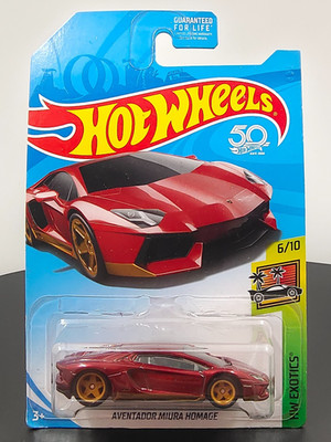 Hot Wheels Lamborghini Aventador Miura Homage - Super Treasure Hunt ovp/neu 1:64