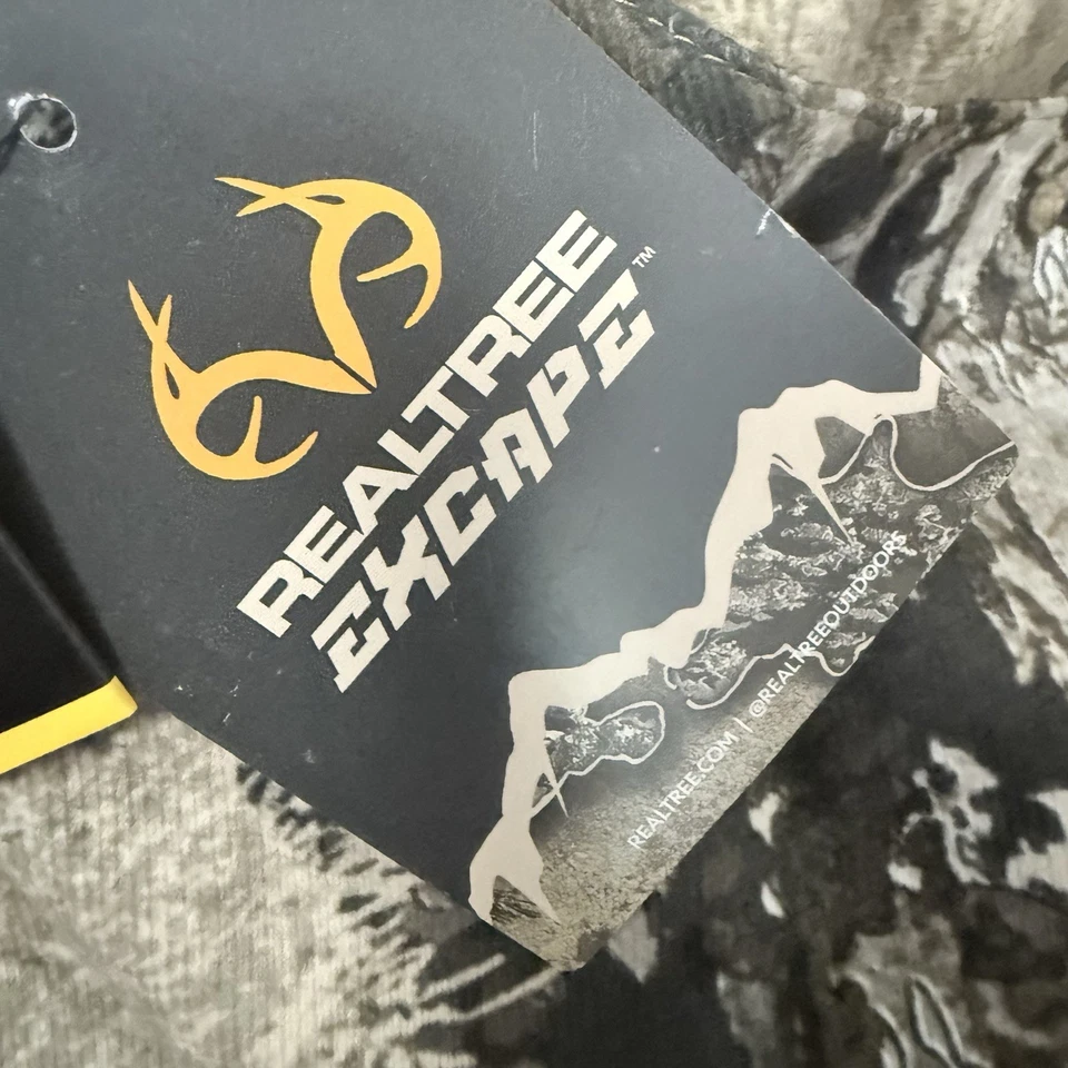 Realtree Excape Scent Control Camo Jacket S/M Lightweight Waterproof Hunting - Image 4 of 4