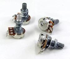 SET of 4 ...  500K  Volume Controls  $1.00 Shipping USA DragonMountain