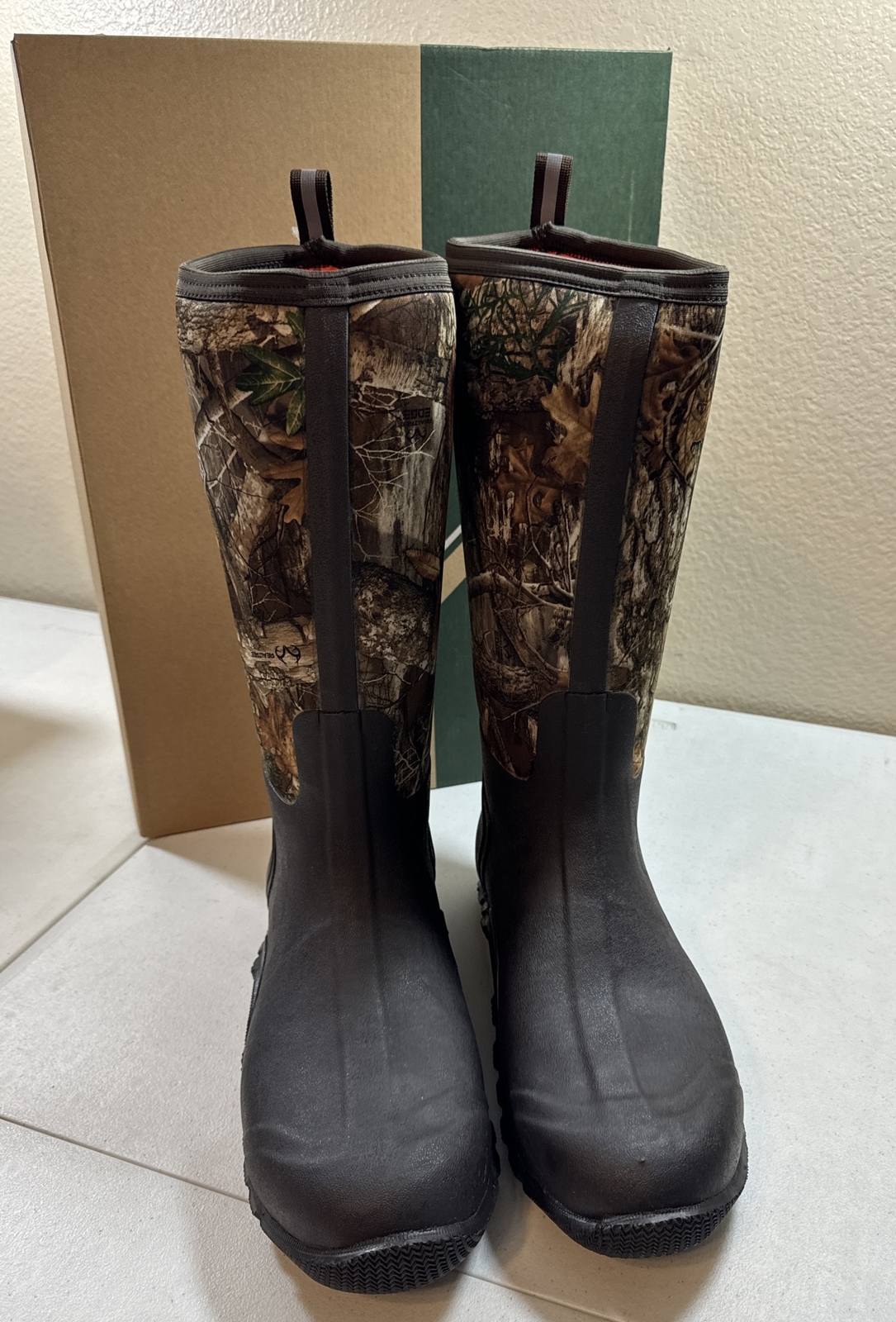 Men’s Original MUCK BOOTS FieldBlazer Classic RealTree Edge Camo Fleece