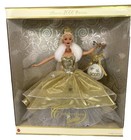 Mattel Holiday Celebration Barbie Dolls & Doll Playsets without Vintage Barbie