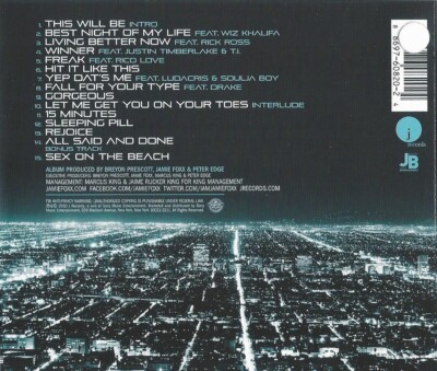 JAMIE FOXX Best Night of My Life CD 886976082024| eBay