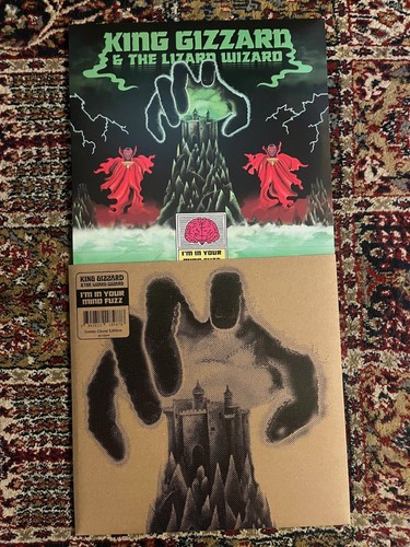 King Gizzard & Lizard Wizard ~ I'M IN YOUR MIND FUZZ Green Ghost Ltd Ed x/1000 - Picture 4 of 5