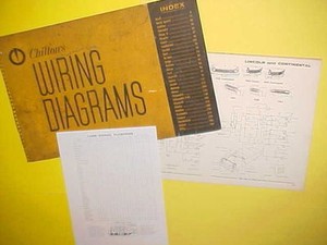 1958 1959 1960 1961 1962 1963 LINCOLN CONTINENTAL CONVERTIBLE WIRING