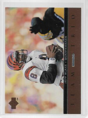 1996 Upper Deck Team Trio #TT32 Jeff Blake