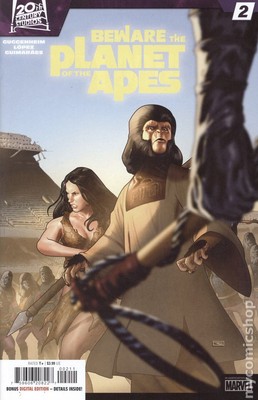 Beware the Planet of the Apes #2A VF 2024 Stock Image