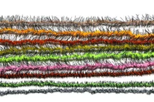 Hareline Dubbin' BLACK LEGGED FLEXI SQUISHENILLE Fly & Jig Tying Chenille