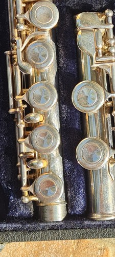 SANKYO ETUDE PRIMA SILVER HEAD,PROFESSIONAL FLUTE/FLAUTO TESTATA ARGENTO MASSICC - Picture 8 of 19