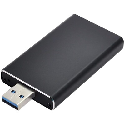 Mini-PCI-E mSATA auf USB 3.0 Externe SSD PCBA-Konverter/Adapterkarte mit Gehäuse