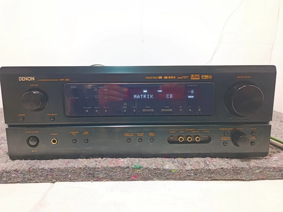 Denon AVR-1803 Receiver Verstärker Amplifier AM/FM Digital - Bild 2 von 4