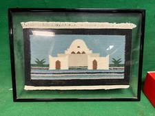 antico arazzo tunisia marabout lana e cotone fatto a mano