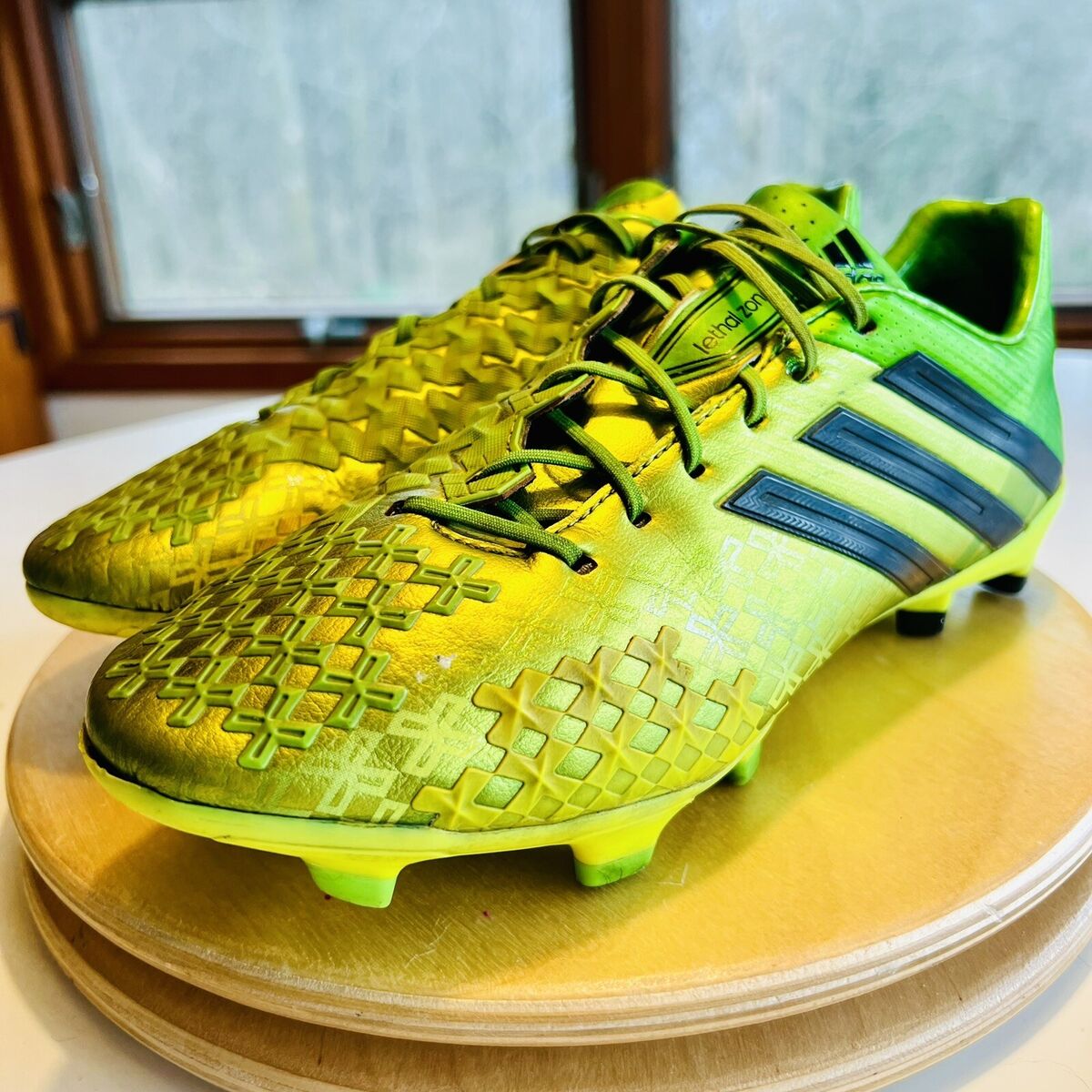 Adidas Predator Cleats LZ TRX FG Q21663 US SIZE 6.5 Soccer Adidas Predator Cleats LZ TRX FG Q21663 US SIZE 6.5 Soccer