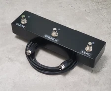 Custom Marshall Anniversary 6100LM 6101 Footswitch Low P 3-Button for MPM3E-Type