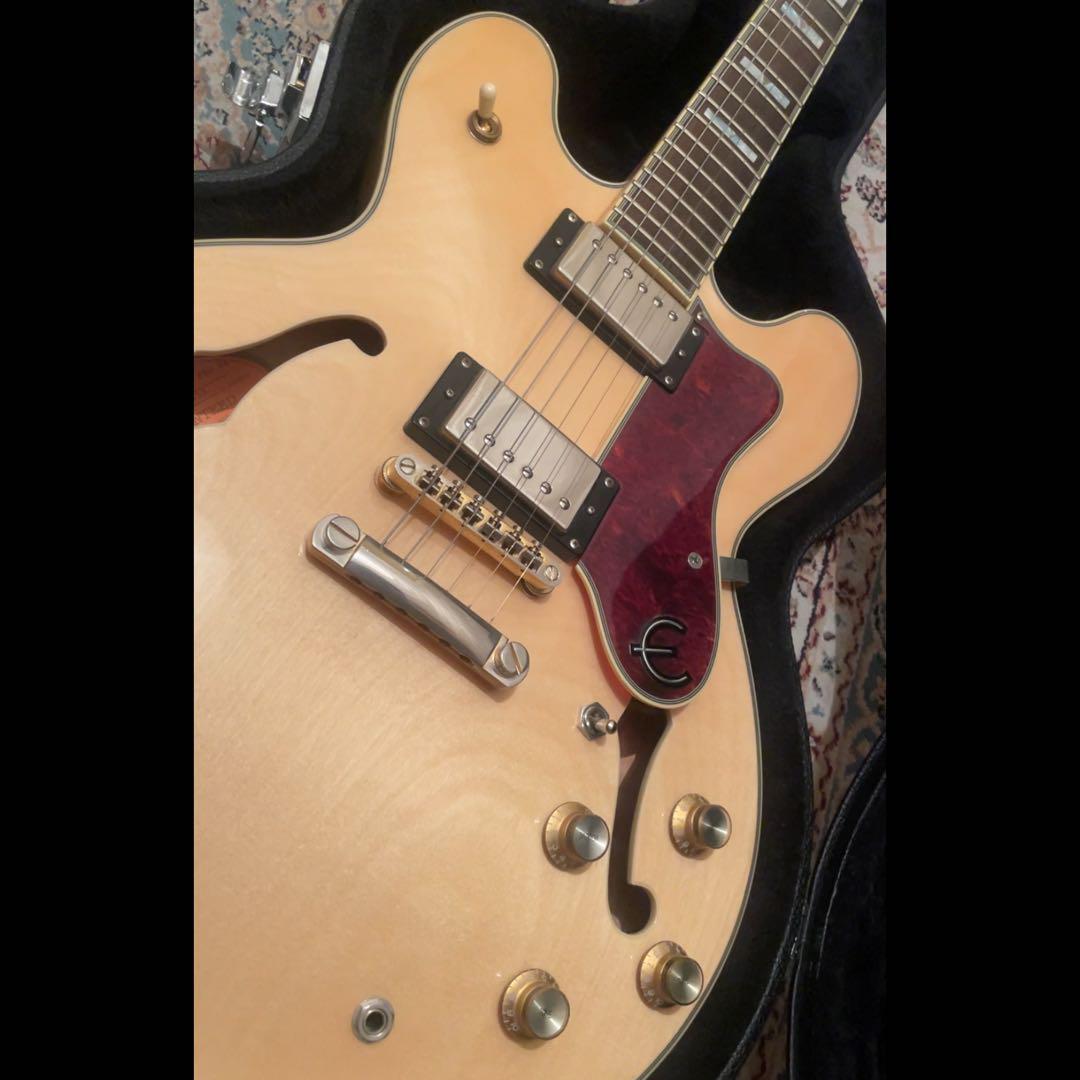 Epiphone Sheraton II Pro Natural Mod.W/Hard case Electric Epiphone Sheraton II Pro Natural Mod.W/Hard case Electric