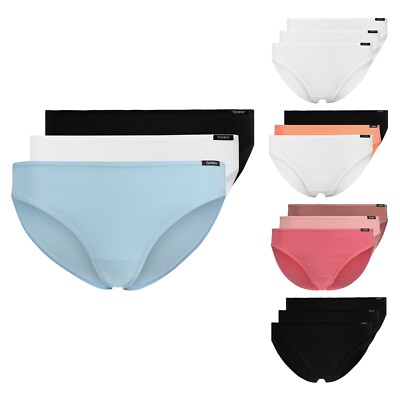 3er Pack SKINY Damen Brief Rio Slips Every Day In Cotton Essentials