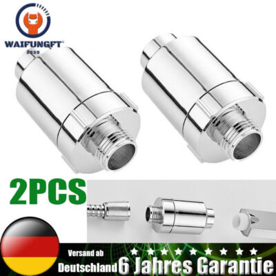 2PCS 20mm Duschfilter Kalkfilter Für Duschkopf Wasserhahn Armatur Handbrause DHL