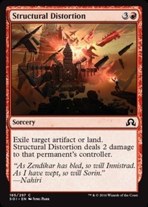 Structural Distortion - Foil x1 - Shadows Over Innistrad - NM-Mint, English - Sh