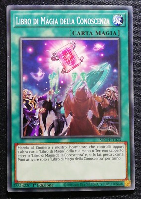 BUCH DER MAGIE DES WISSENS auf Italienisch SDCH-IT023 Gemeinde YUGIOH
