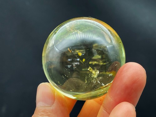 Rainbow Citrine Crystal Shpere Ball  Housewarming Gift Home Decor E052029 - Picture 3 of 6