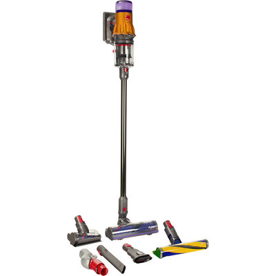 Dyson V12 Detect Slim Absolute (2023), Stielstaubsauger, grau