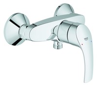Grohe Einhand-Brausebatterie Eurosmart 33555002, Wandmontage, Eigensicher, Chrom