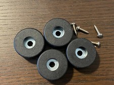 4 New FEET w/ hardware for Pioneer QX-949 QX-9900 SA-9500 Heavy-Duty Foot Parts